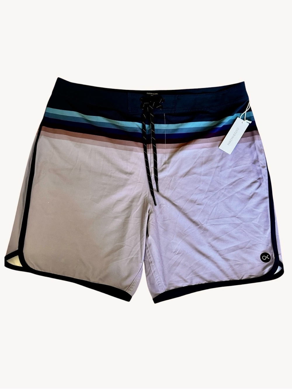 NWT OUTERKNOWN All Time Scallop Trunks Boardshorts Men’s 36